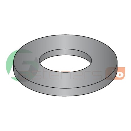 Newport Fasteners Flat Washer, For Screw Size #8 , 18-8 Stainless Steel Black Oxide Finish, 5000 PK 548790